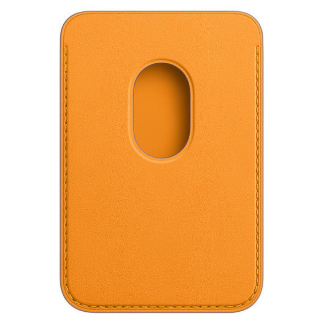 Кожаный кошелек с MagSafe - Apple iPhone Leather Wallet with MagSafe - California Poppy (MHLP3)