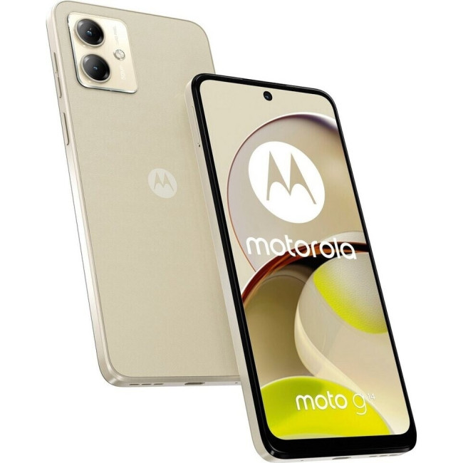 Смаpтфон Motorola G14 8/256GB Butter Cream (PAYF0041)