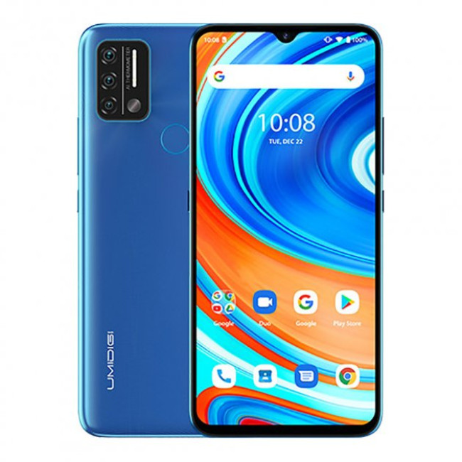 Смаpтфон UMIDIGI A9 3/64GB Blue