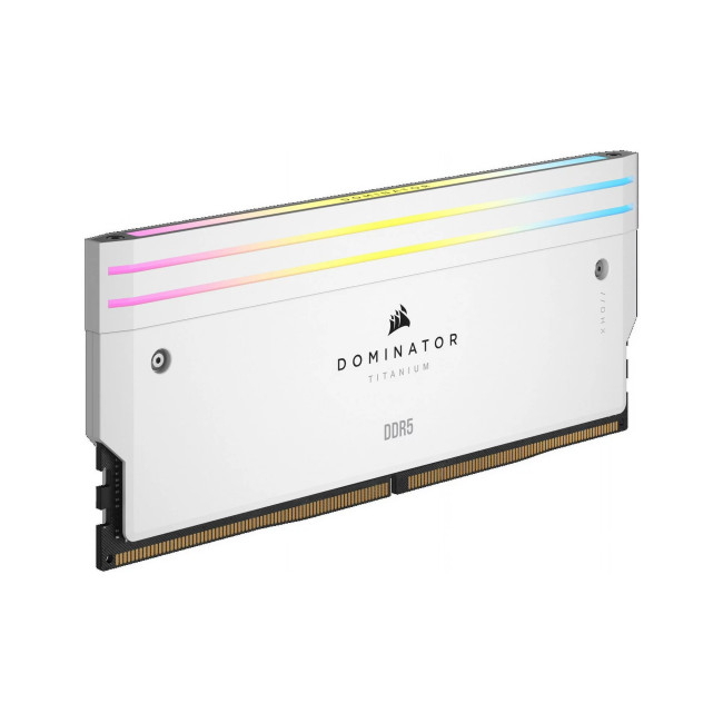 Модуль памяти Corsair Dominator Titanium RGB DDR5 2x16Gb (CMP32GX5M2X7000C34W)