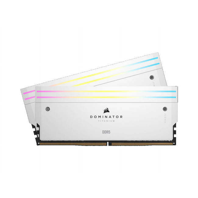 Модуль памяти Corsair Dominator Titanium RGB DDR5 2x16Gb (CMP32GX5M2X7000C34W)