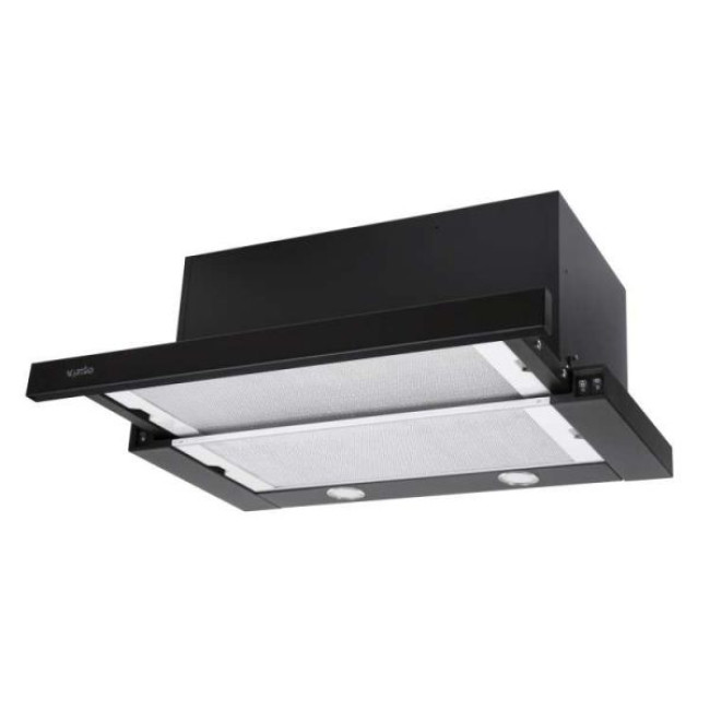 Витяжка Ventolux GARDA 60 BK (1300) SMD LED