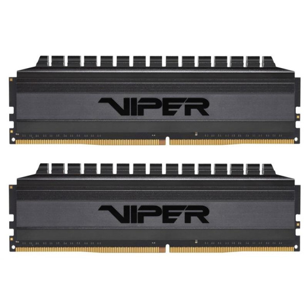 Модуль пам'яті DDR4 2x8GB/3200 Patriot Viper 4 Blackout (PVB416G320C6K)