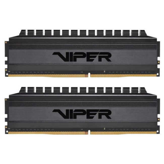 Модуль памяти DDR4 2x8GB/3000 Patriot Viper 4 Blackout (PVB416G300C6K)