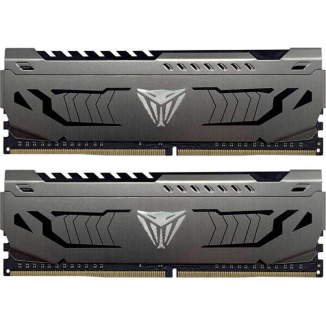 Модуль памяти DDR4 2х8GB/3000 Patriot Viper Steel Gray (PVS416G300C6K)