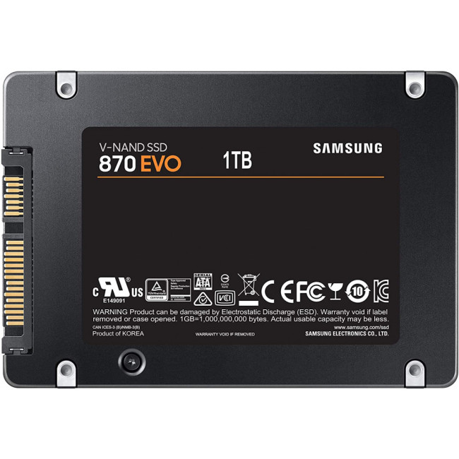 SSD накопитель Samsung 870 EVO 250 GB (MZ-77E250B)