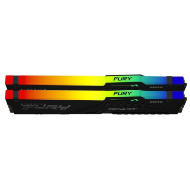 Kingston FURY 64 GB (2x32GB) DDR5 6000 MHz Beast RGB (KF560C40BBAK2-64)