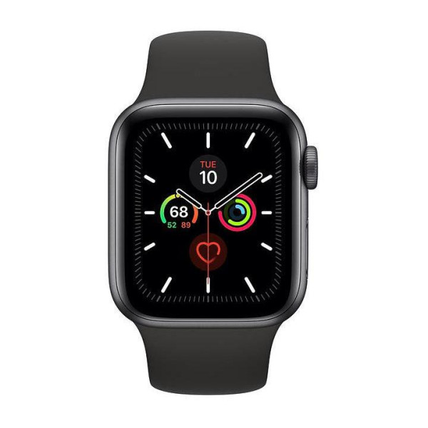 Apple Watch Series 5 GPS 40мм Space Gray Aluminum w. Black b.- Space Gray Aluminum (MWV82)