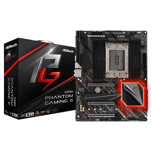 ASRock X399 Phantom Gaming 6 Socket TR4