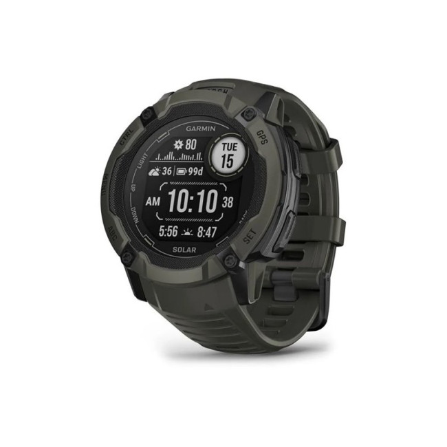 Смарт-часы Garmin Instinct 2X Solar Moss (010-02805-15/05)