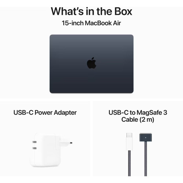Apple MacBook Air 15" M3 2024 Midnight (MRYV3)