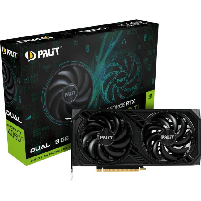 Palit GeForce RTX 4060 Ti Dual 8GB (NE6406T019P1-1060D)