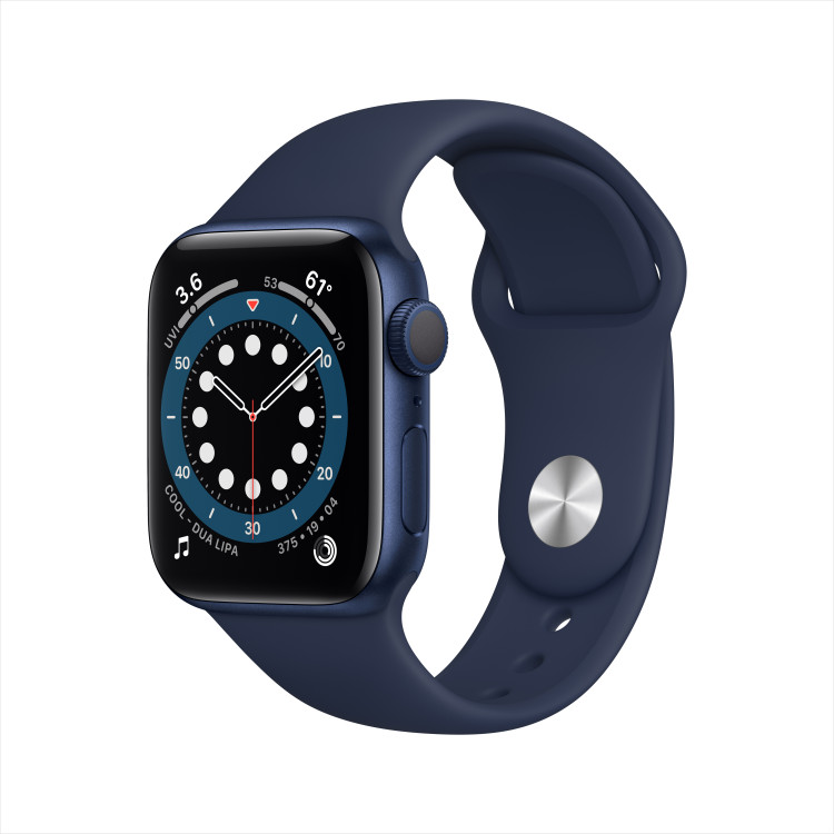 Купить Apple Watch Series 6 GPS 40mm Blue Aluminum Case w. Deep