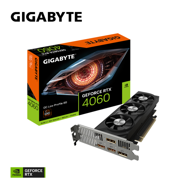 Gigabyte GeForce RTX 4060 8GB OC Low Profile: Overview and Specs
