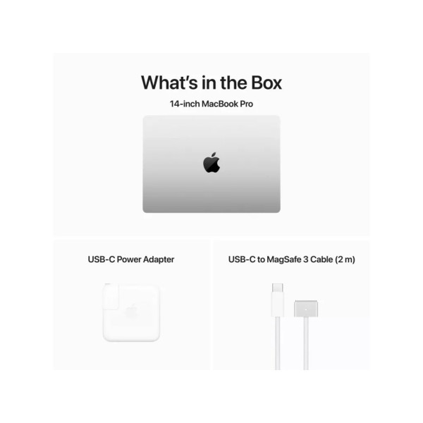 Apple MacBook Pro 14" Silver Late 2023 (Z1A90001D) - купить в интернет-магазине