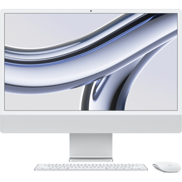 Apple iMac 24 M3 2023 Silver (Z19500025) - купить в интернет-магазине