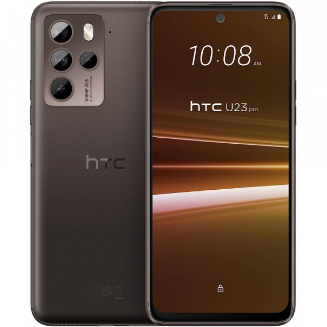 Смартфон HTC U23 Pro 5G 12/256GB Coffee Black