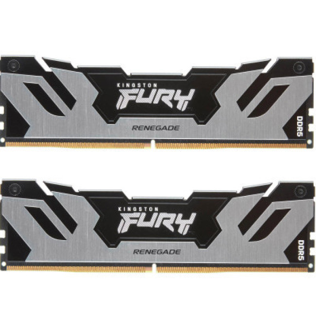 Kingston FURY 32 GB (2x16GB) DDR5 7200 MHz Renegade Silver/Black (KF572C38RSK2-32)