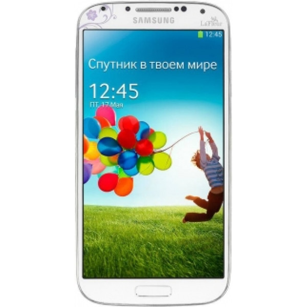 Смартфон Samsung I9500 Galaxy S4 (La Fleur White)