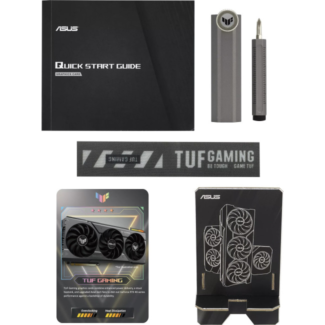 ASUS GeForce RTX4060Ti 8Gb TUF OC GAMING (TUF-RTX4060TI-O8G-GAMING)