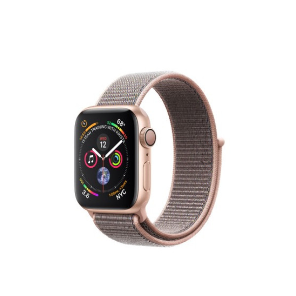 Смарт-часы Apple Watch Series 4 GPS 40mm Gold Alum. w. Pink Sand Sport l. Gold Alum. (MU692)