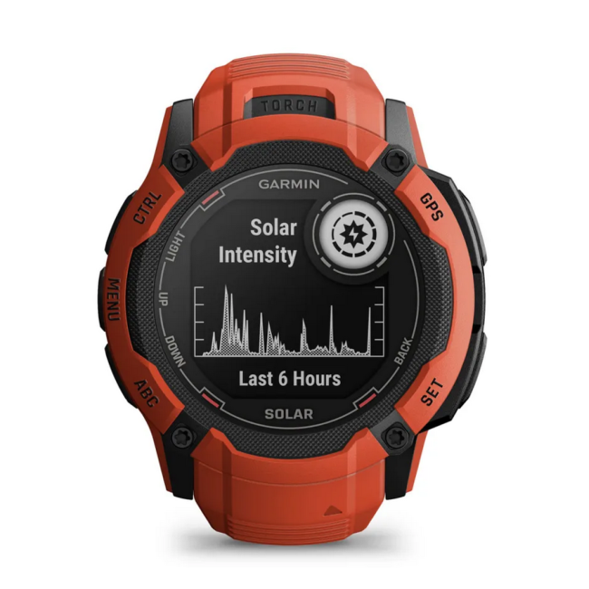 Смарт-часы Garmin Instinct 2X Solar Flame Red (010-02805-11/01)