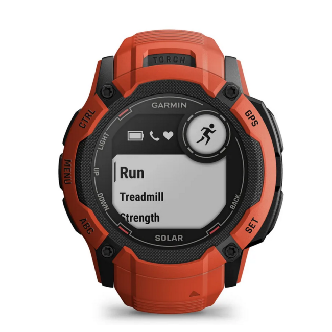 Смарт-часы Garmin Instinct 2X Solar Flame Red (010-02805-11/01)