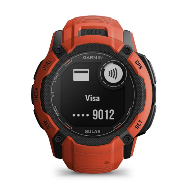 Смарт-часы Garmin Instinct 2X Solar Flame Red (010-02805-11/01)