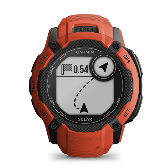 Смарт-часы Garmin Instinct 2X Solar Flame Red (010-02805-11/01)