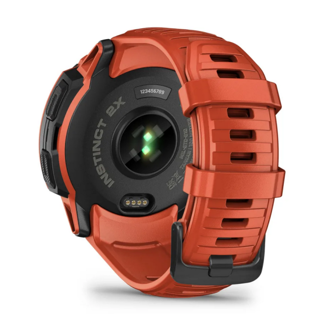 Смарт-часы Garmin Instinct 2X Solar Flame Red (010-02805-11/01)