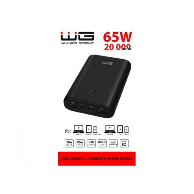 Winner Group PS-A086 20000mAh QC 3.0, PD 65W