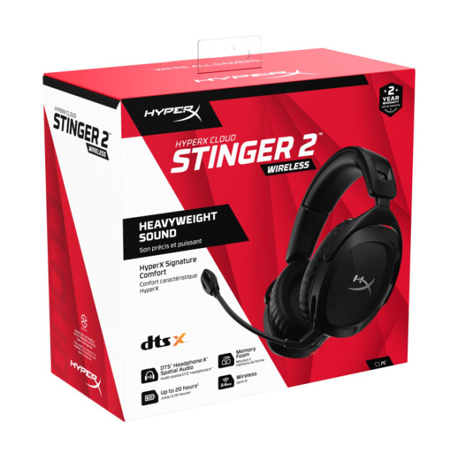 HyperX Cloud Stinger 2 Wireless Black (676A2AA)