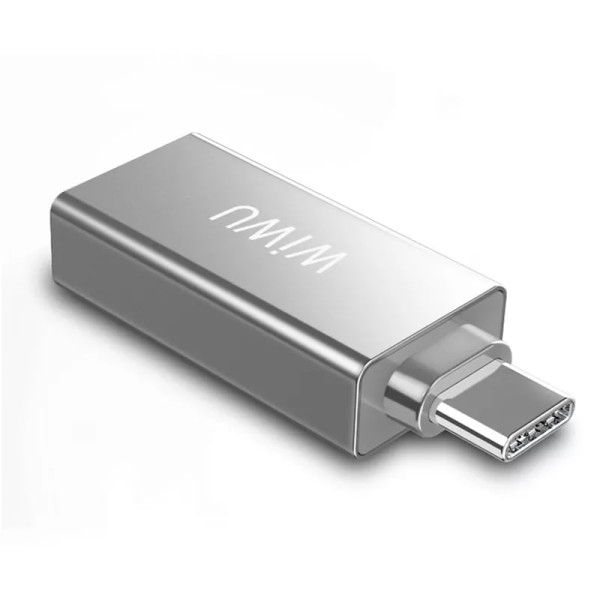 Мультипортовый адаптер WIWU T02 Multifunction 2-in-1 Type-C Hub to Dual USB