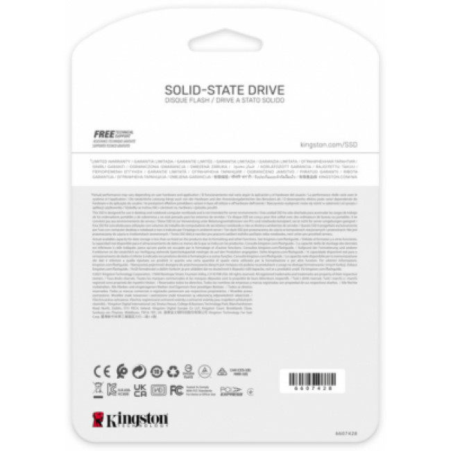 SSD накопитель Kingston KC3000 4096 GB (SKC3000D/4096G)