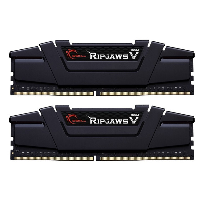 Модуль памяти DDR4 2x16GB/3200 G.Skill Ripjaws V Black (F4-3200C16D-32GVK)