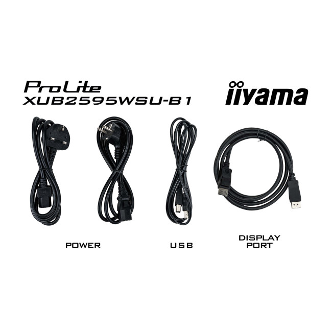 Монитор iiyama XUB2595WSU-B1