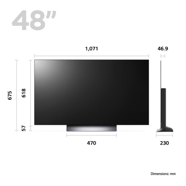 Телевизор LG OLED48C3