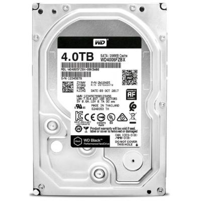 WD Black Performance 4 TB (WD4005FZBX)