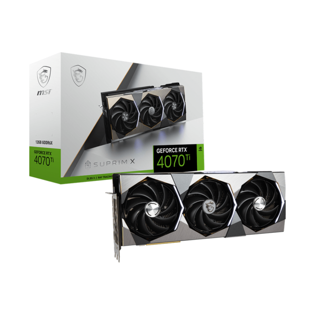 MSI GeForce RTX4070Ti 12Gb SUPRIM X (RTX 4070 Ti SUPRIM X 12G)