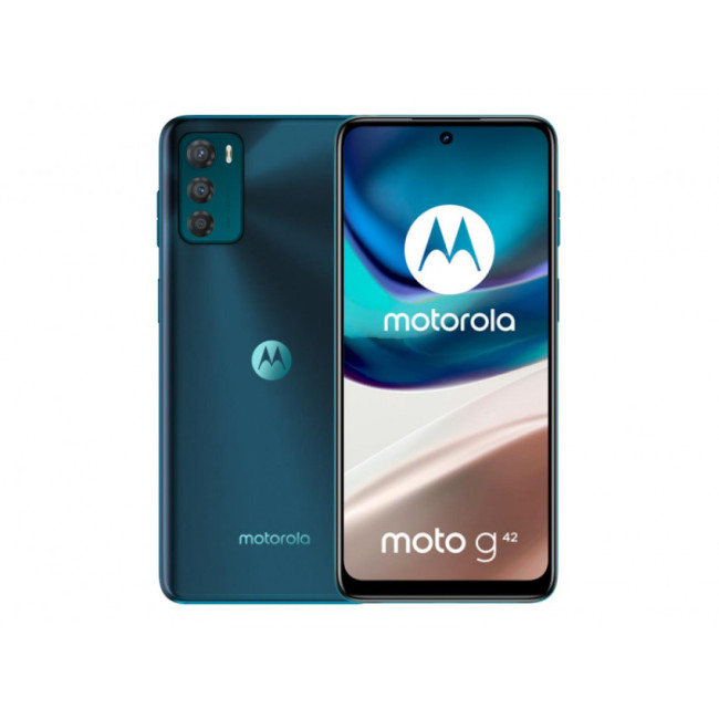 Смартфон Motorola Moto G42 4/128GB Atlantic Green (PAU00008)