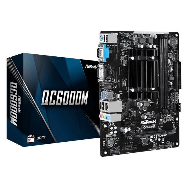 Материнська плата ASRock QC6000M Micro ATX