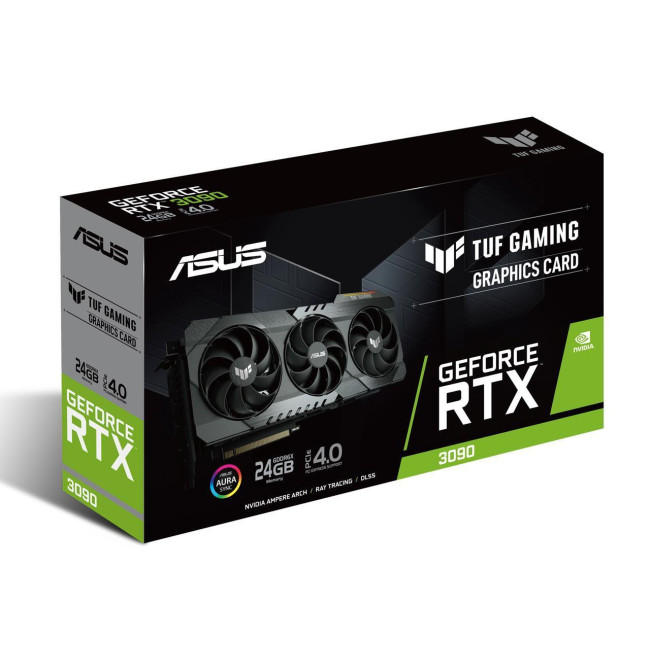 Видеокарта ASUS GeForce RTX3090 24Gb TUF OC GAMING (TUF-RTX3090-O24G-GAMING)