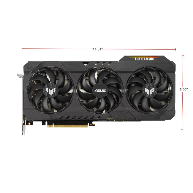 Видеокарта ASUS GeForce RTX3090 24Gb TUF OC GAMING (TUF-RTX3090-O24G-GAMING)