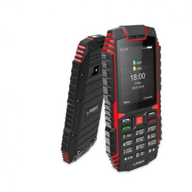 Sigma mobile X-treme DT68 black-red