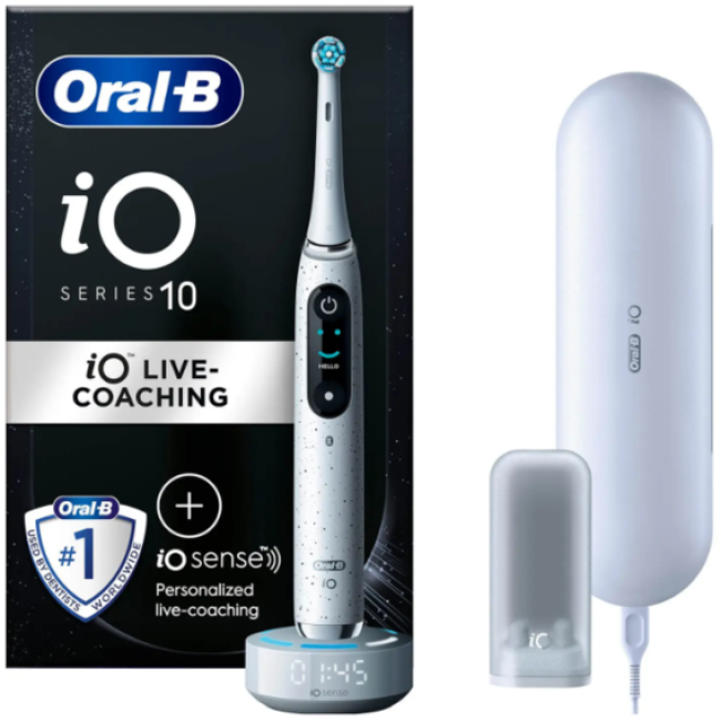 Зубна щітка Oral-B iO Series 10 Stardust White