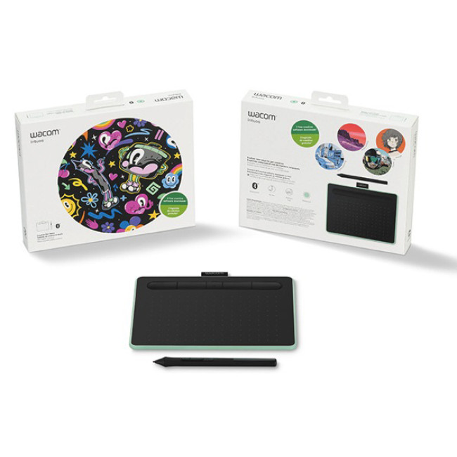 Wacom Intuos S Bluetooth Pistachio (CTL-4100WLE-N)