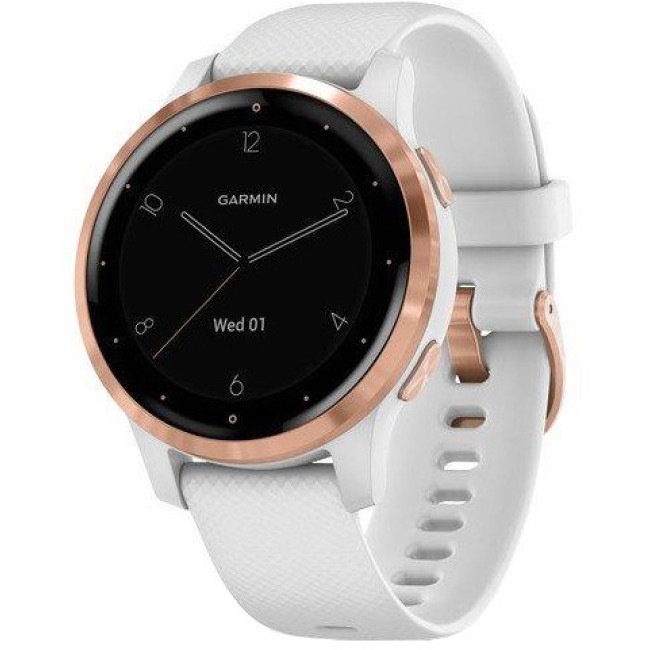 Garmin vivoactive 4S White/Rose Gold (010-02172-23/22/21)