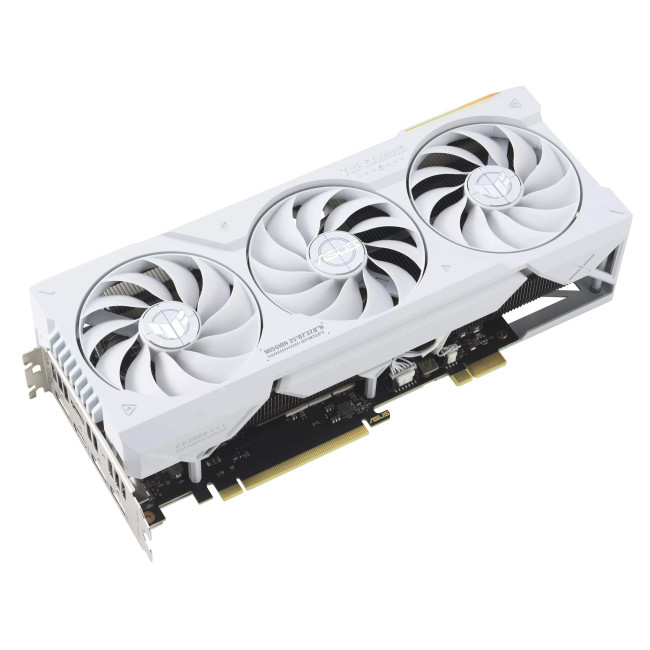 Видеокарта Asus GeForce RTX 4070 Ti SUPER TUF Gaming BTF White OC Edition 16GB GDDR6X (TUF-RTX4070TIS-O16G-BTF-WHITE)