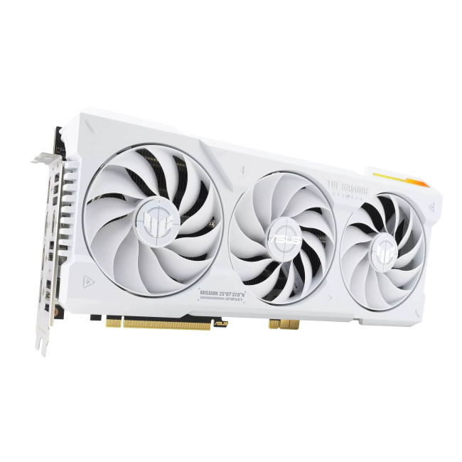 Видеокарта Asus GeForce RTX 4070 Ti SUPER TUF Gaming BTF White OC Edition 16GB GDDR6X (TUF-RTX4070TIS-O16G-BTF-WHITE)