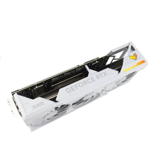 Видеокарта Asus GeForce RTX 4070 Ti SUPER TUF Gaming BTF White OC Edition 16GB GDDR6X (TUF-RTX4070TIS-O16G-BTF-WHITE)